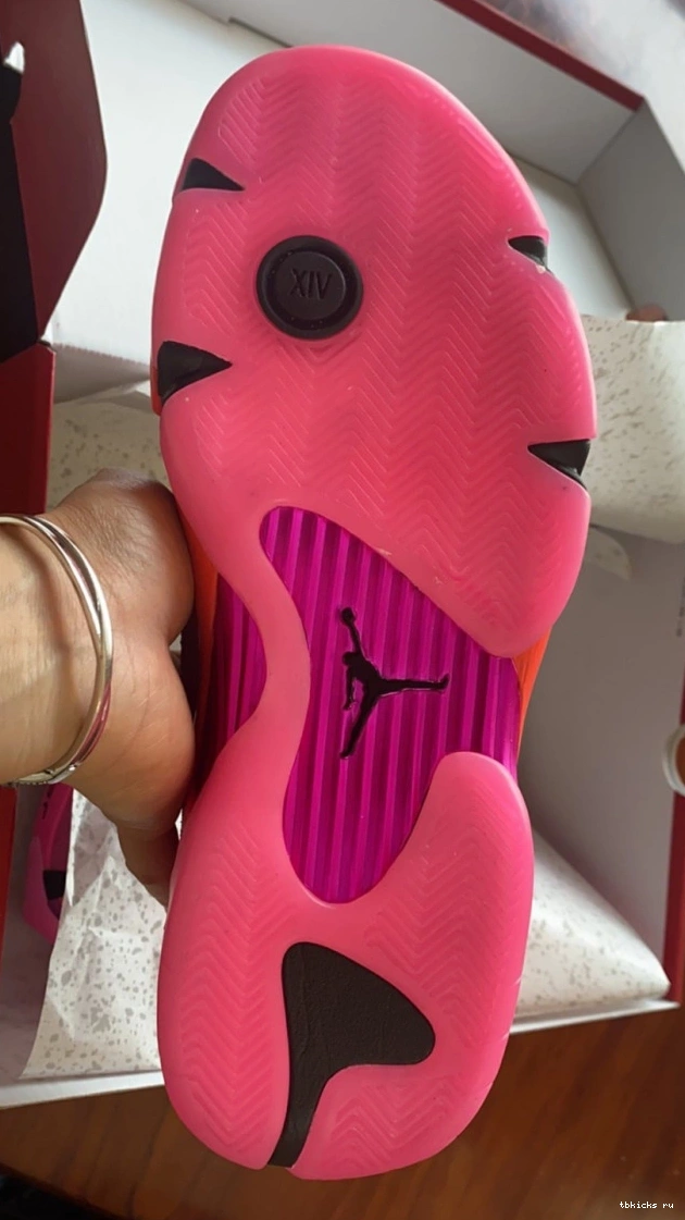 Reps TB Pink Retro DH4121-600 14 (W) Low Shocking Jordan 0806